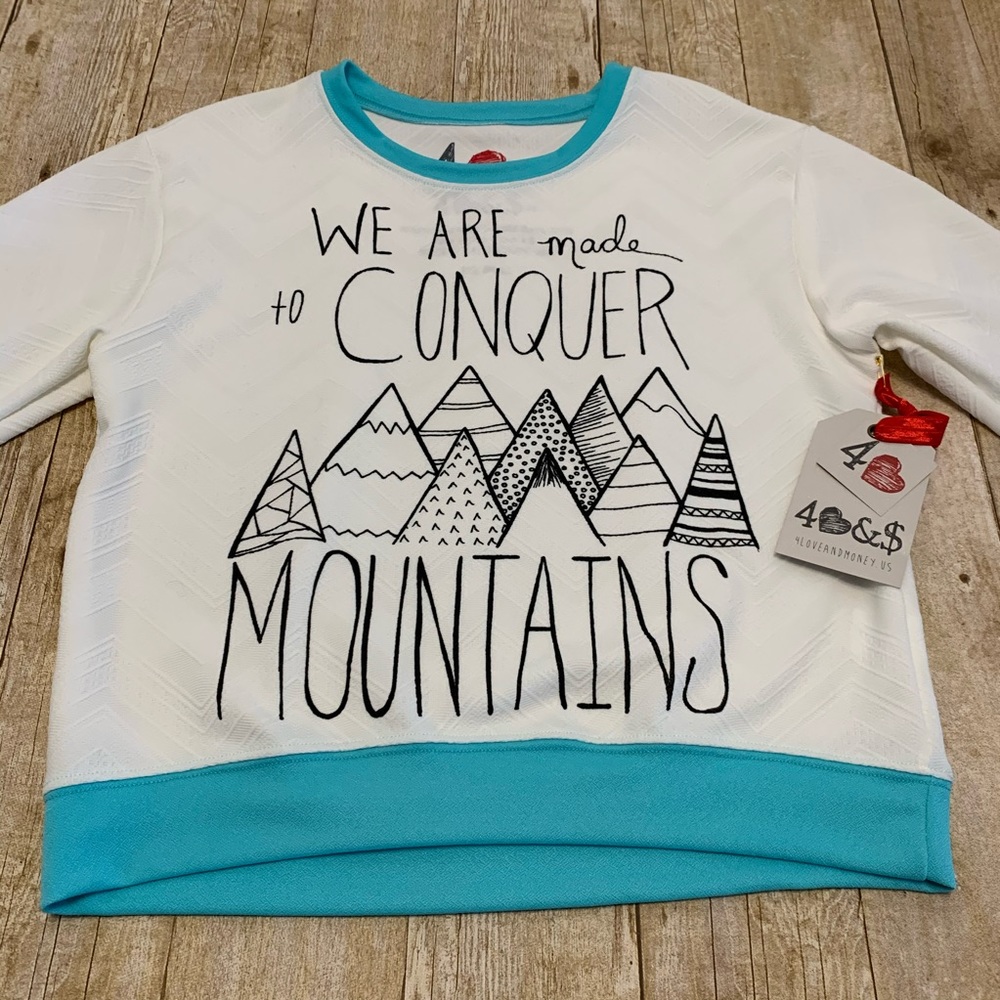 4loveandmoney | Graphic Pullover Sweatshirt